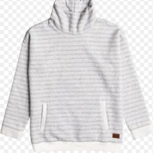 Roxy Light Gray Turtleneck Sweater